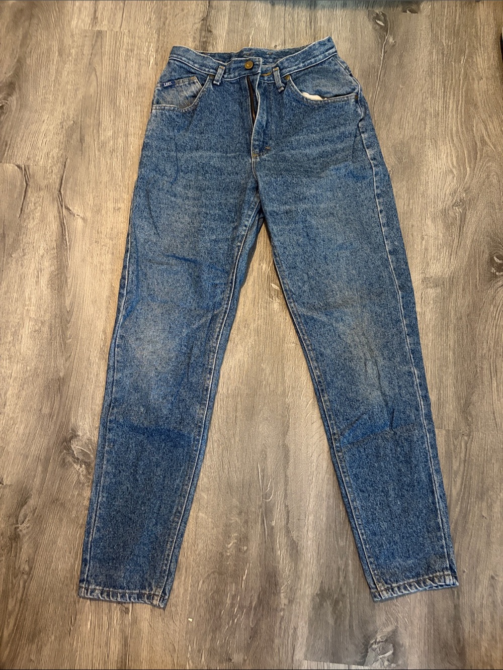Lee Men's Slim Straight Blue Denim Jeans